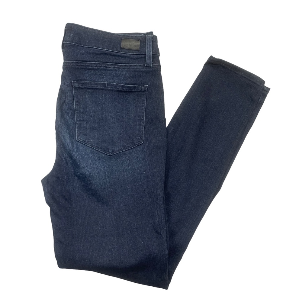 Paige 30 Jeans Blue Huston Ultra Skinny Pockets Cotton‎ Blend